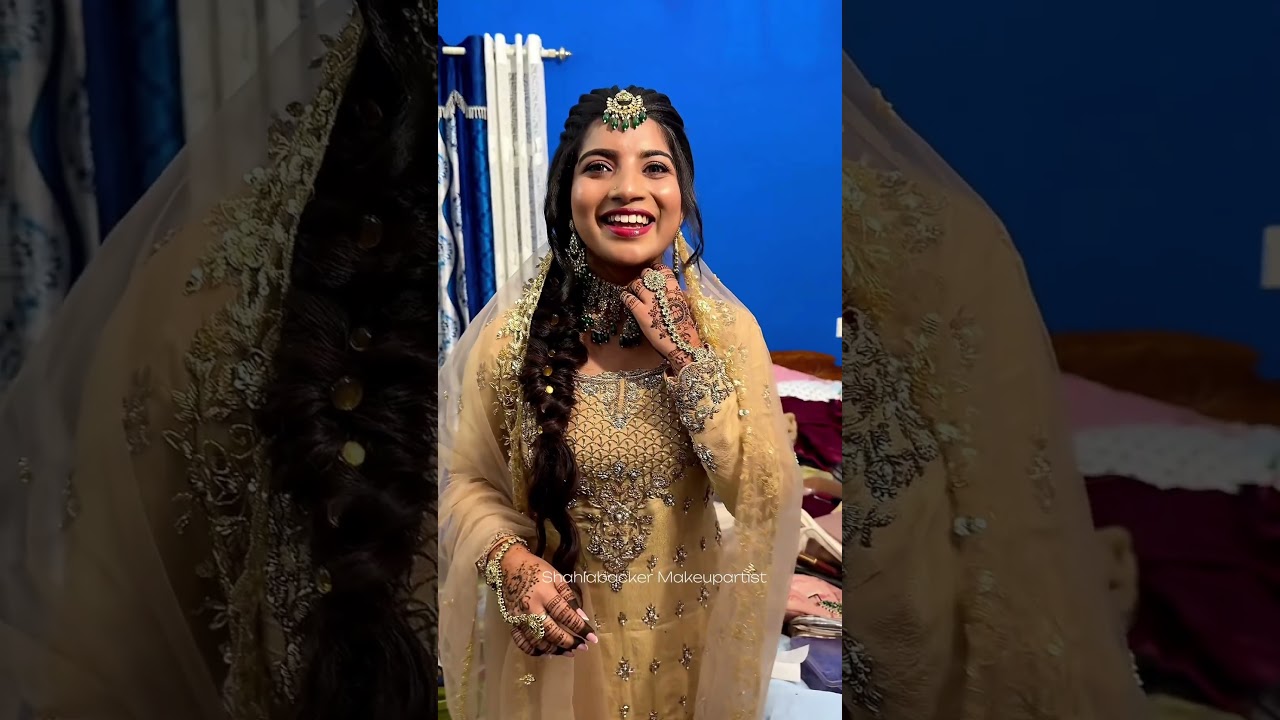 Adhithya candyboo wedding scene makeup @ShahlabackerMakeupArtist #keralaweddingmakeup