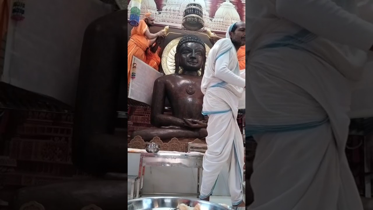 ऋषभधाम तूमैंन जी वाले बड़े बाबा आदिनाथ (बैठादेव जी) कि शांतिधारा 22/02/2026