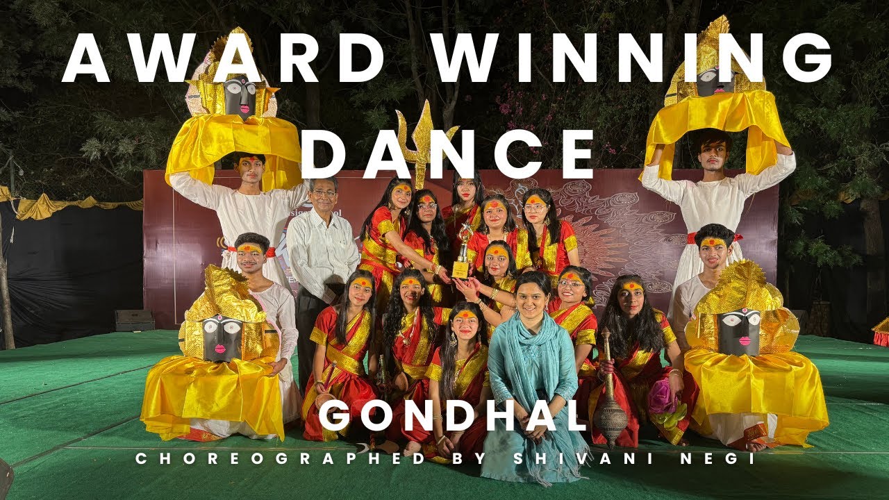 Award winning DANCE PERFORMANCE🏆|GONDHAL 🥇|CHOREOGRAPHED BY SHIVANI NEGI 💕