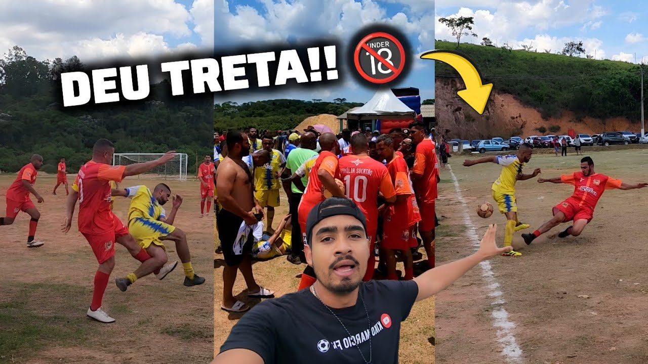 O CORO COMEU NA FINAL NO TERRAO EXPULSÃO CONFUSÃO E GOLAÇO / BARRIGUDOS VS SUCATAO