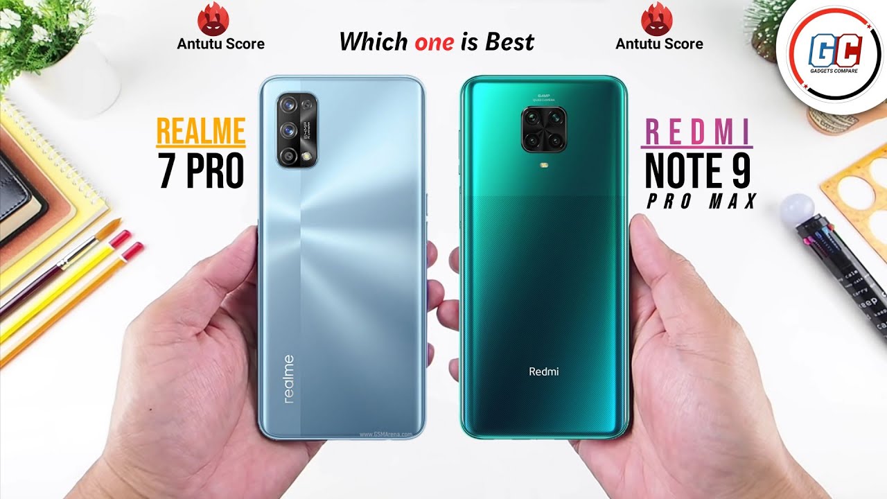 Realme 7 Pro vs Redmi Note 9 Pro Max || Full Comparison - Which one is Best?