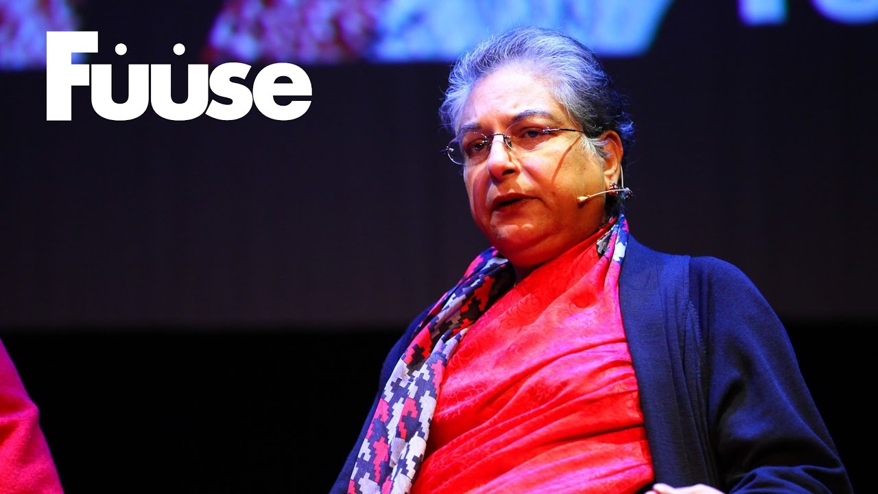 FUUSE WORLD WOMAN: Gro Brundtland, Hina Jilani (The Elders) with Sanam Naraghi-Anderlini.