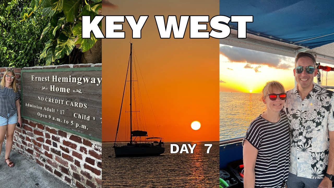 Day 7 A Day in Key West - Dolphin, Snorkelling, Sunset Cruise | Florida | April 2022