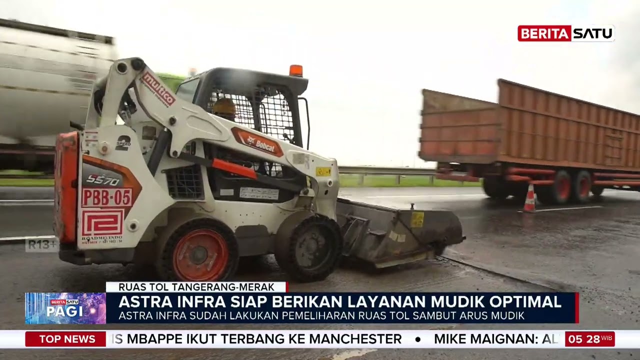 Astra Infra Siap Layani 6,8 Juta Kendaraan Saat Mudik 2026 #Beritasatu