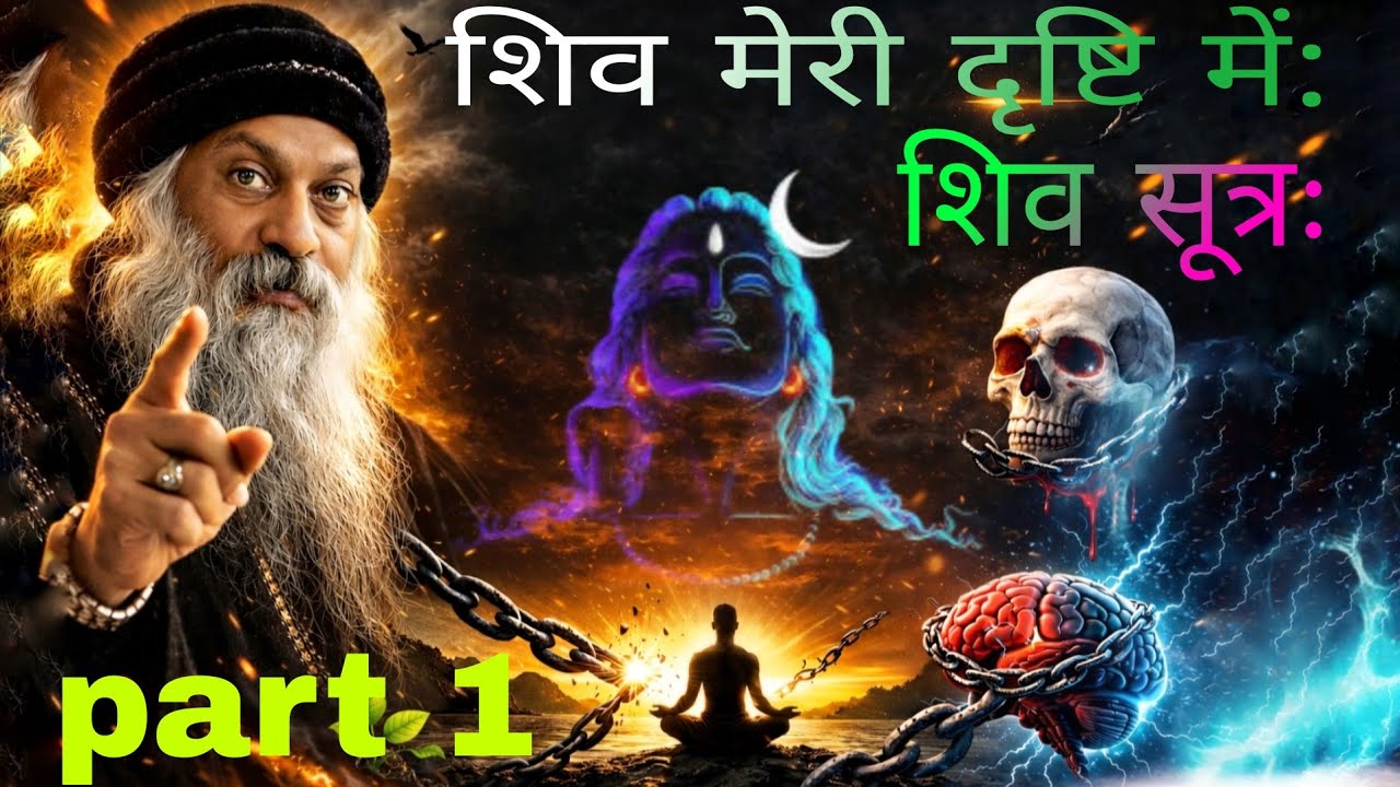 शिव का असली अर्थ क्या है?  ध्यान और साक्षी भाव का रहस्य Osho Hindi speech #osho #motivation 