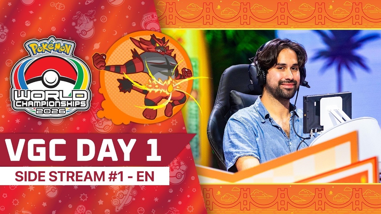 2026 Pok&eacute;mon VGC - World Championships Day 1 | Side Stream #1 (EN)