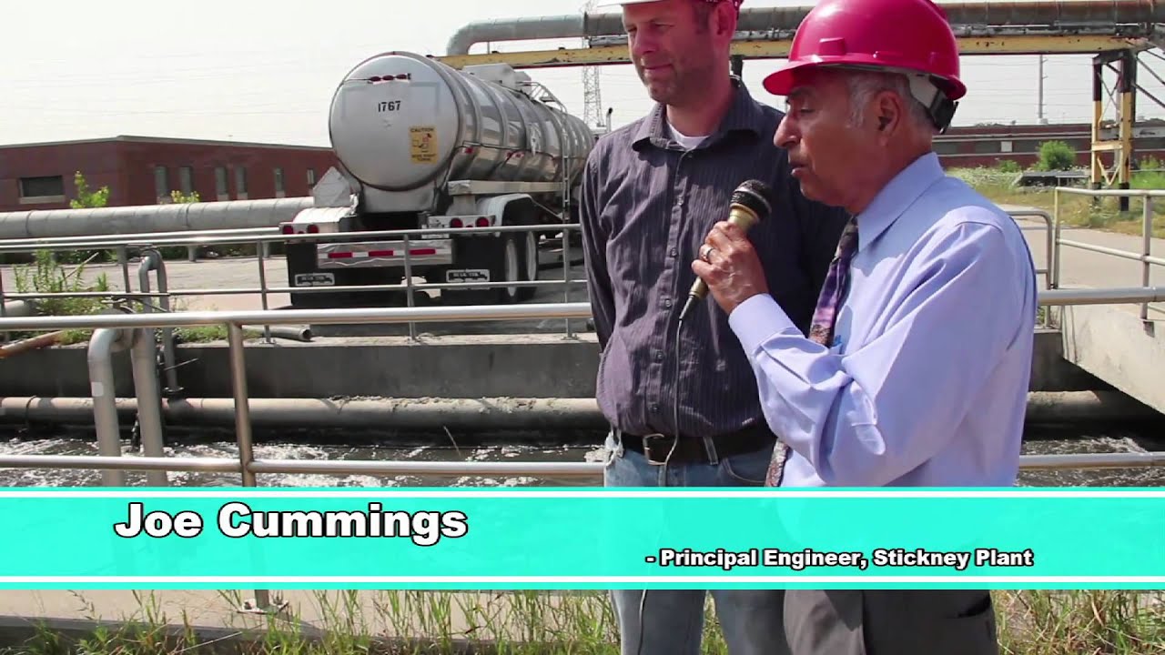 Commissioner Avila Tours the Stickney Plant