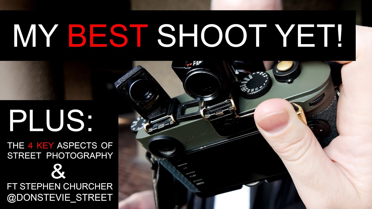 My best shoot yet! The 4 aspects of street photography. Barbican, London with Stephen Churcher.