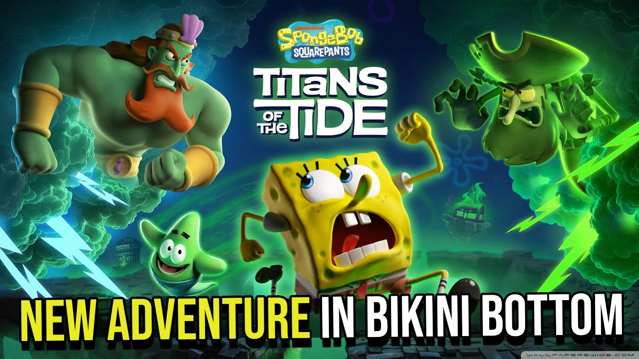 SpongeBob SquarePants: Titans of the Tide | ‫گیم پلی بازی باب اسفنجی: تایتان‌های جزر و مد!