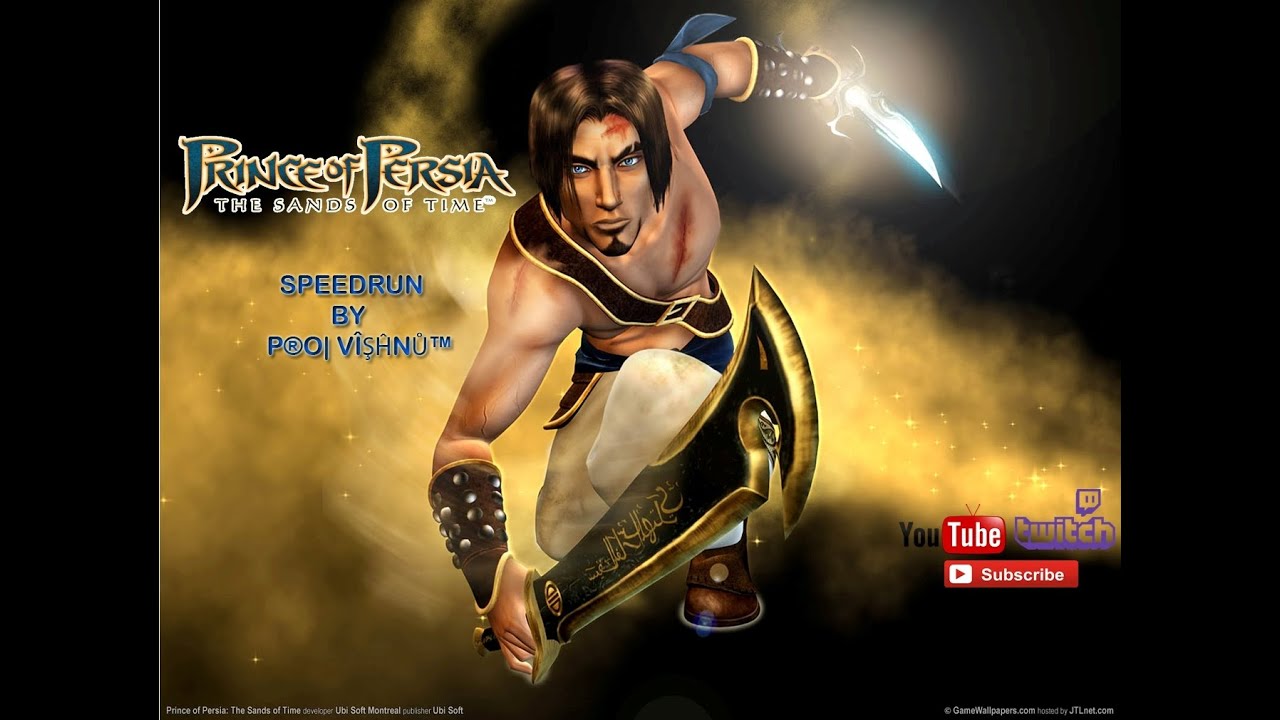 Prince of Persia - The Sands of Time Professional Fastest Speedrun in 1:09:30 By M VishnuPrasaanth™