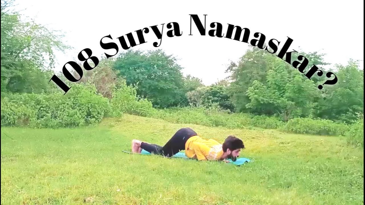 Surya Namaskar with mantra 108 times | 108 Sun Salutations |