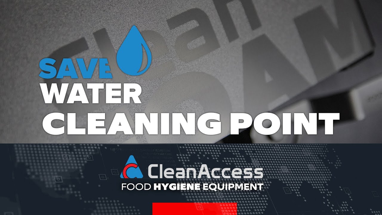 SAVE WATER Cleaning Point with Clean FOAM Satellite