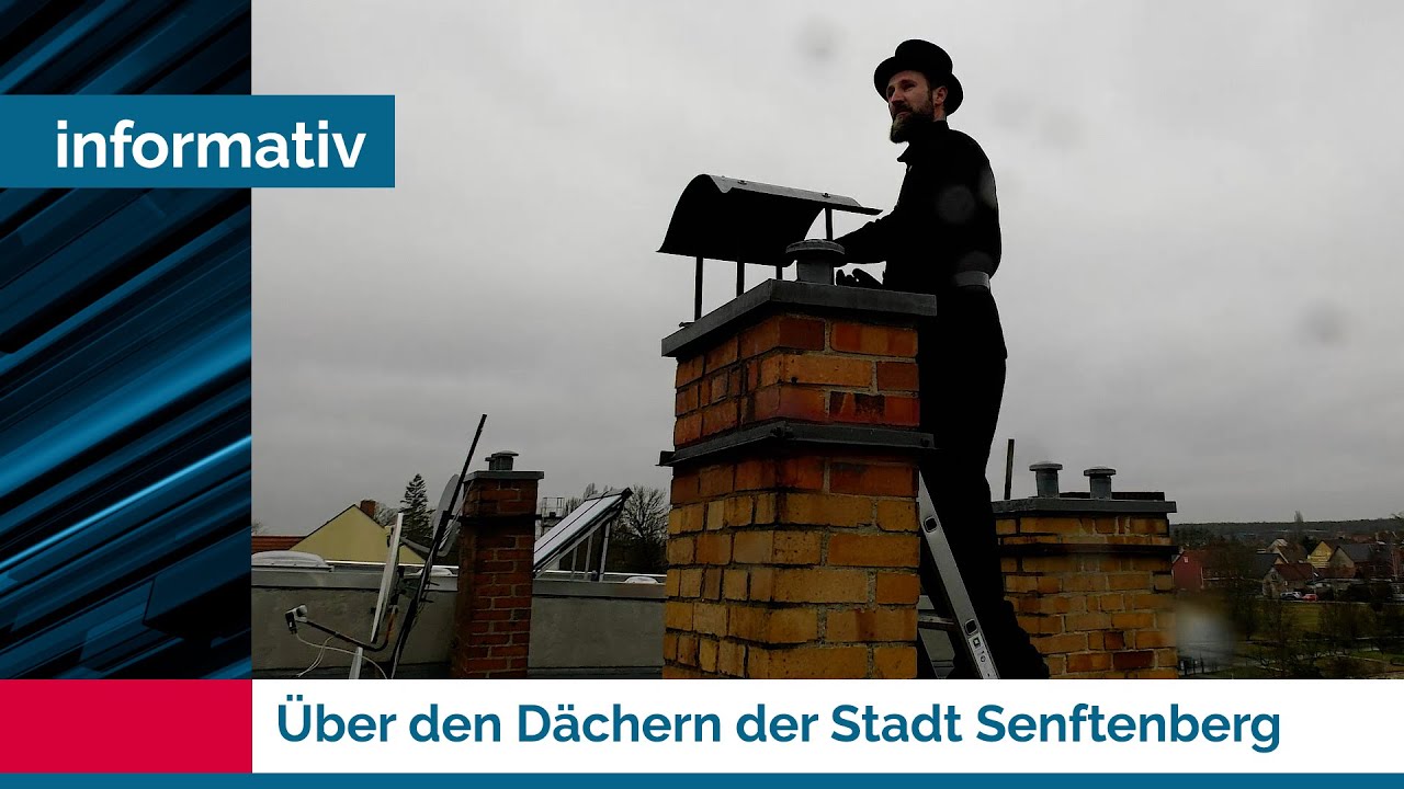 Über den Dächern von Senftenberg - Ein Tag mit Schornsteinfeger Mike Preußmann