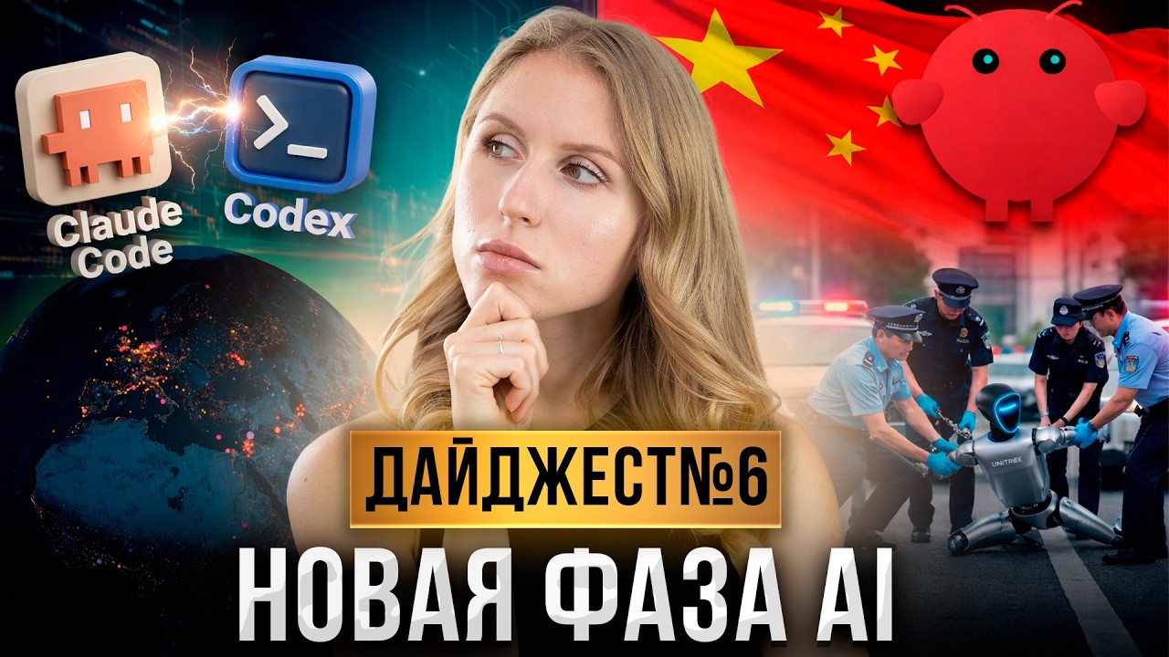 В Китае волна AI-агентов, Claude берет контроль над ПК, а OpenAI закрывает Sora