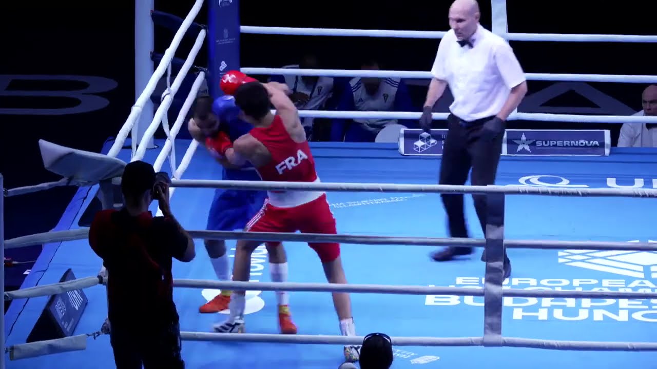 Daniel Stoican Raj (ROU) vs. Djamel Djemmal (FRA) European U23 Championships 2025 SF's (70kg)
