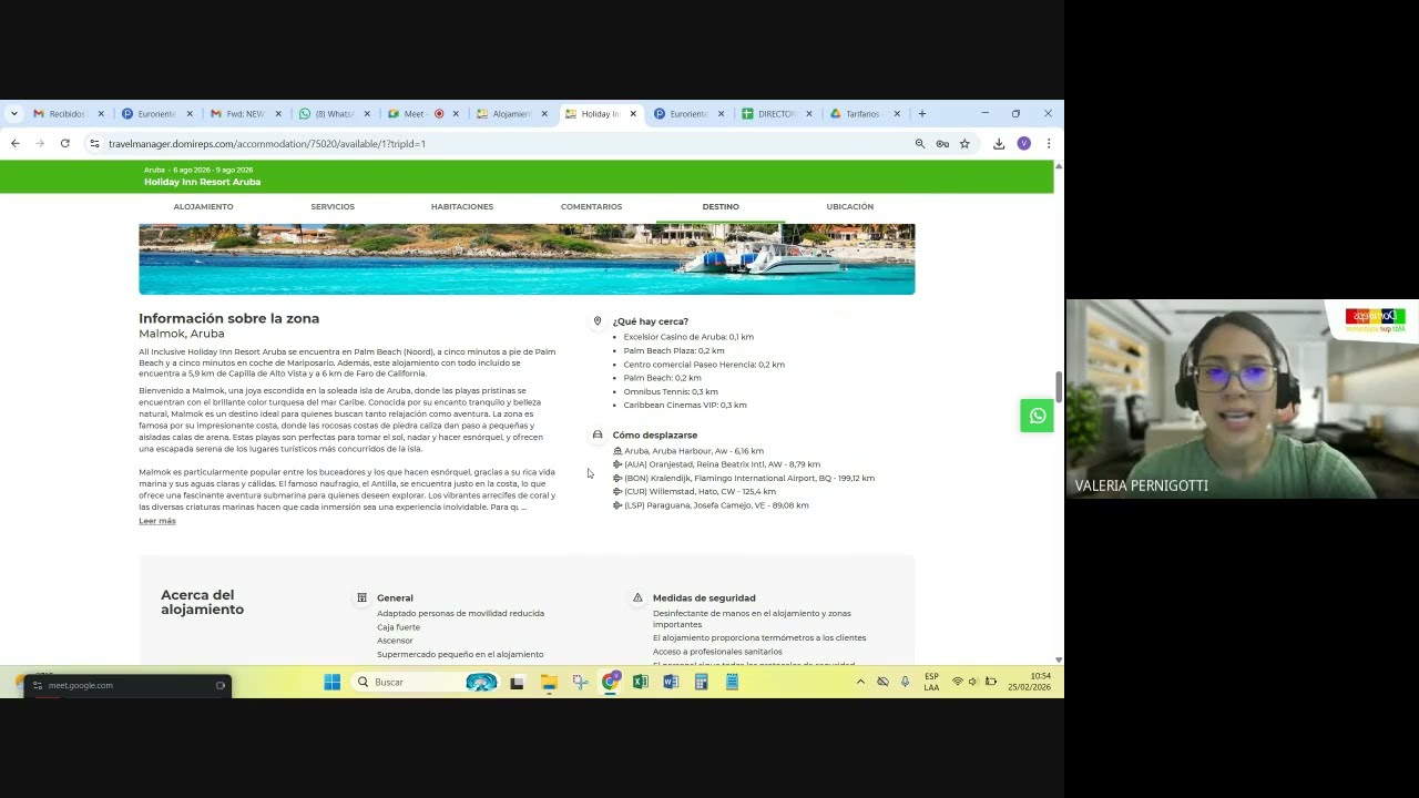 Capacitación Travel manager Aruba