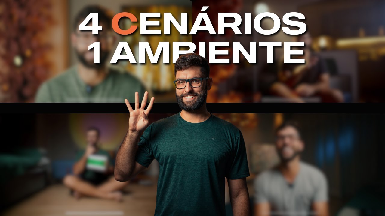 4 Cen&aacute;rios para Gravar V&iacute;deos em Casa