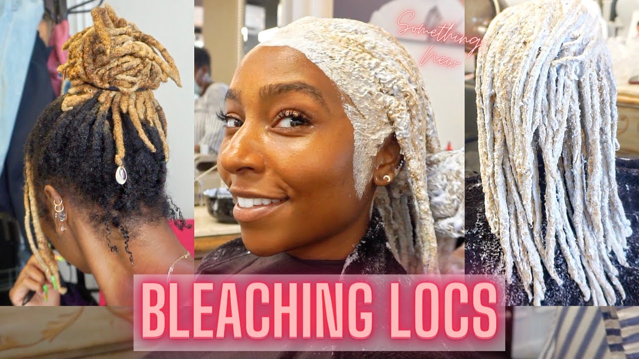 Bleaching my Locs AGAIN! 😂🙌🏾New color yall! Time for a CHANGE!| iamLindaElaine