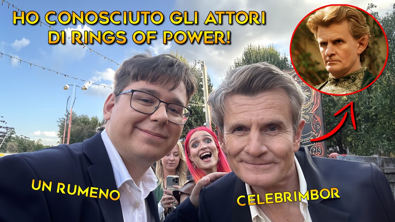 PRIME VIDEO mi ha invitato alla PREMIERE mondiale di RINGS OF POWER Stagione 2