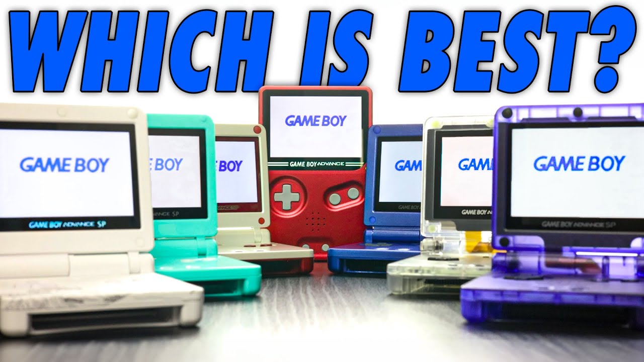 Сравнение лучших комплектов GBA SP IPS!