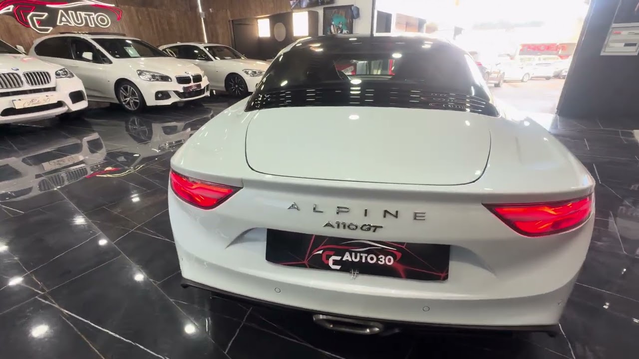Présentation Alpine a110 GT