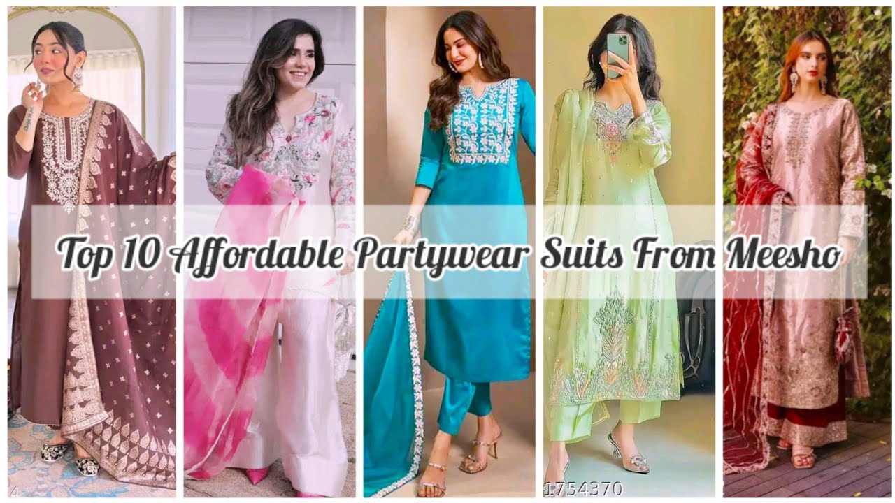 Budget Friendly & Affordable Kurta Ses from Meesho 😱 | Party Outfits | Pakistani Suit