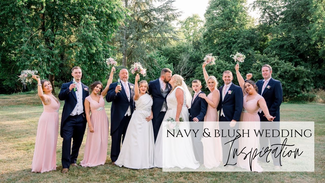Blush and Navy Wedding Inspiration