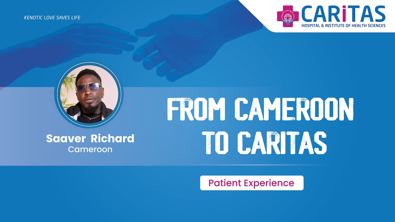 From Cameroon to Caritas #patientexperience #patientcare #caritashospital