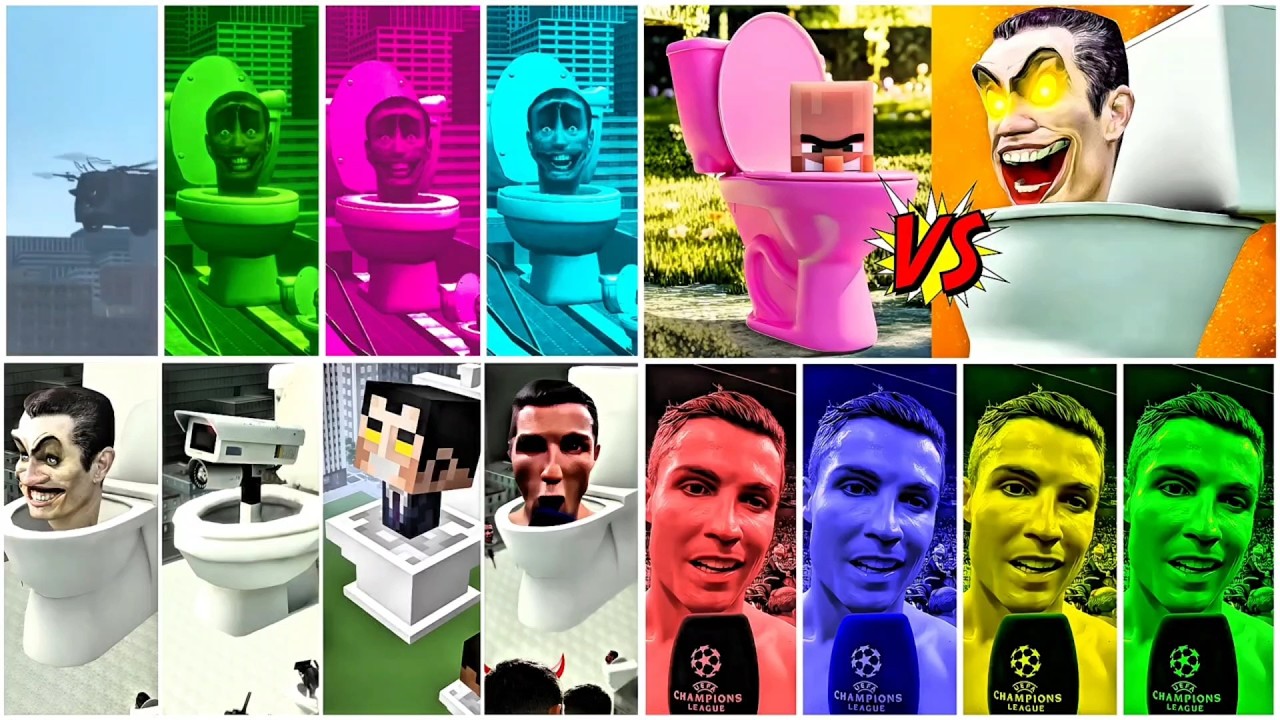 SKIBIDI TOILET MEGA BATTLE🎶