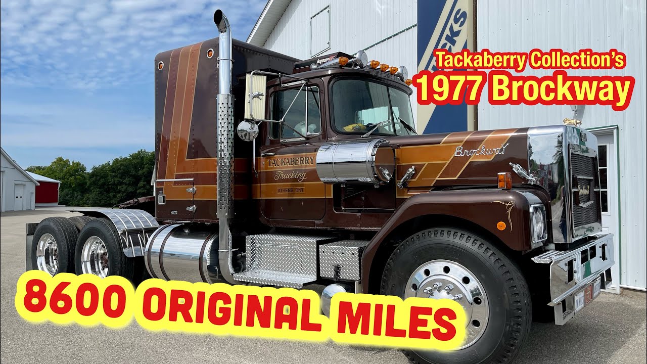 8600 Original Miles!! The Tackaberry Collection's 1977 Brockway