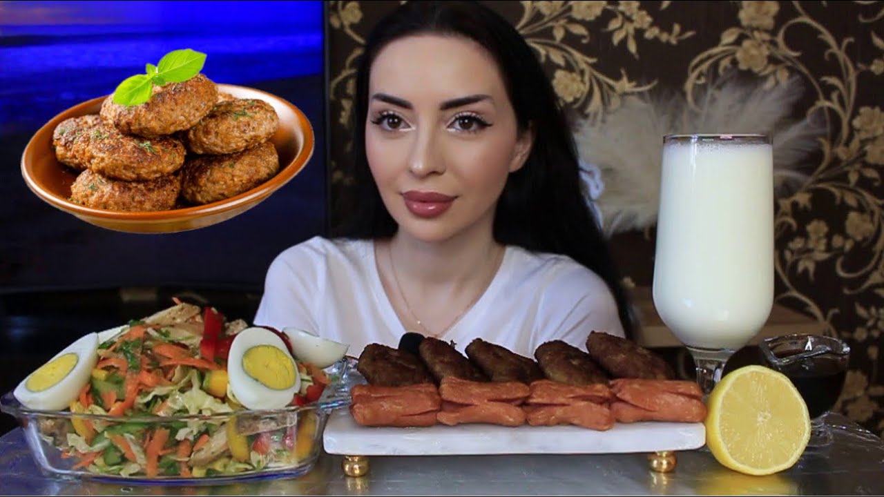 ИДЕМ ДЕЛАТЬ ГУБЫ 👄 Mukbang 💫 котлеты AE