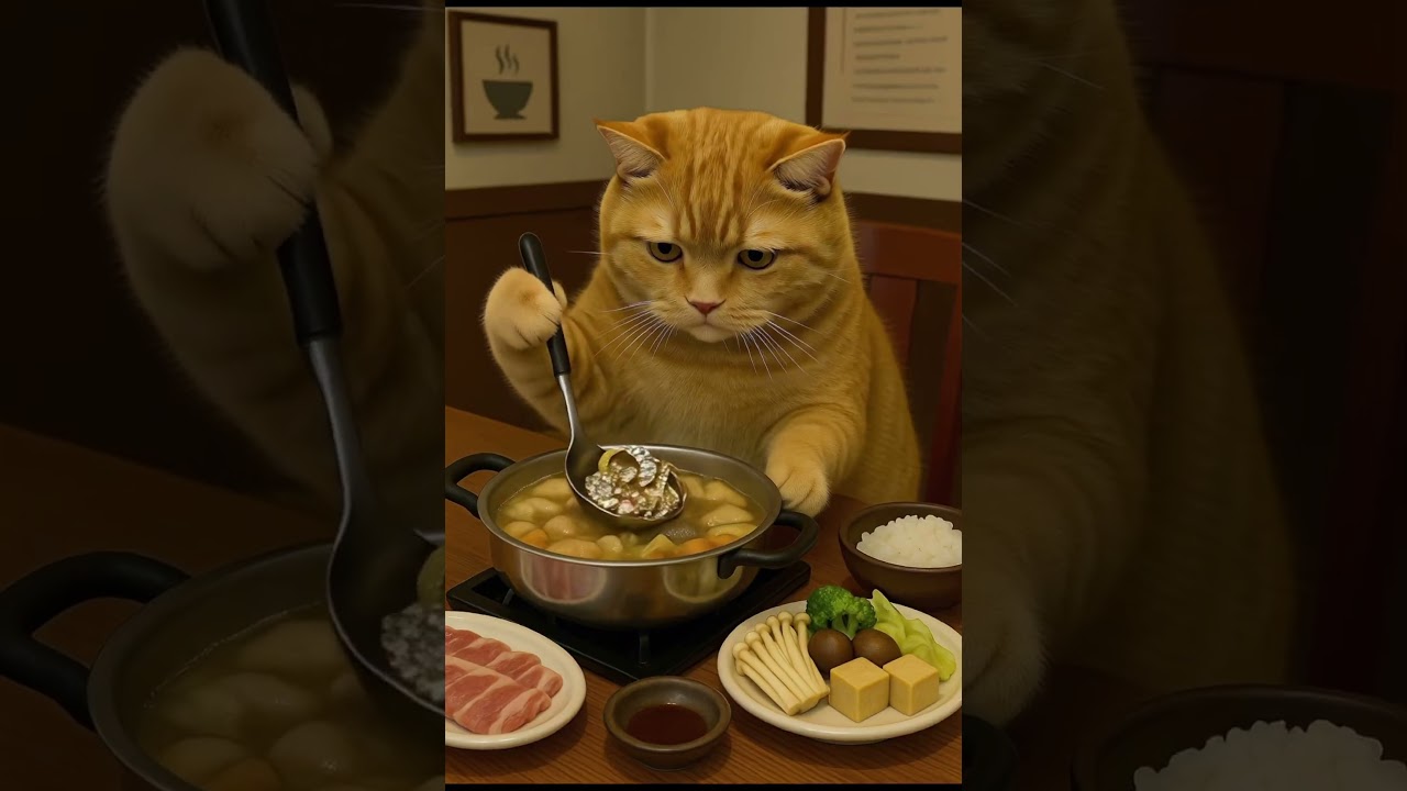 Hotpot make cat rich 