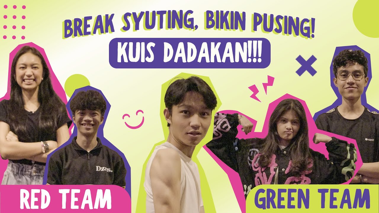 KUIS DADAKAN BARENG PEMERAN MAGIC 5 DI LOKASI SHOOTING