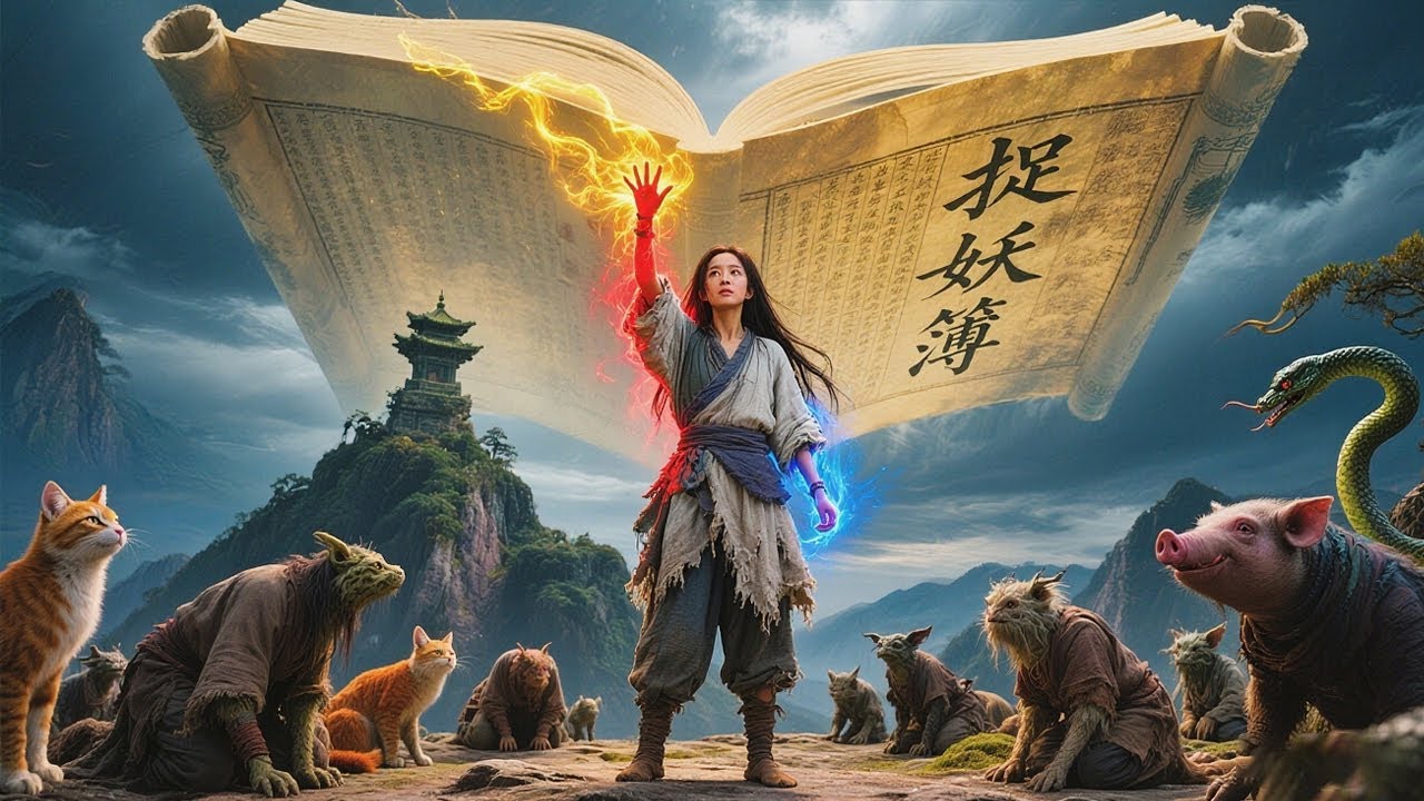 🔥奇幻電影！被嘲笑的鄉野丫頭竟是滿級捉妖師！手持捉妖薄橫掃三界！⚔️ 奇幻 MMA | KungFu🔥