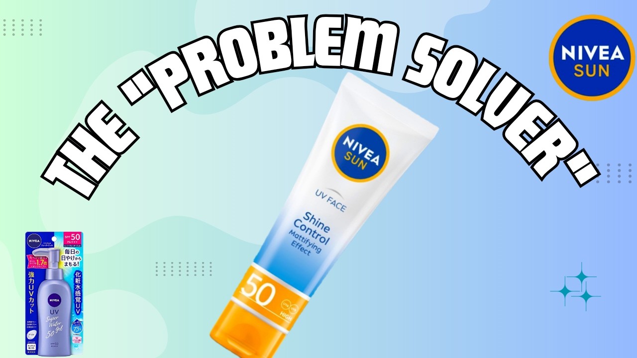 NIVEA SUN UV Face Shine Control Sunscreen Review
