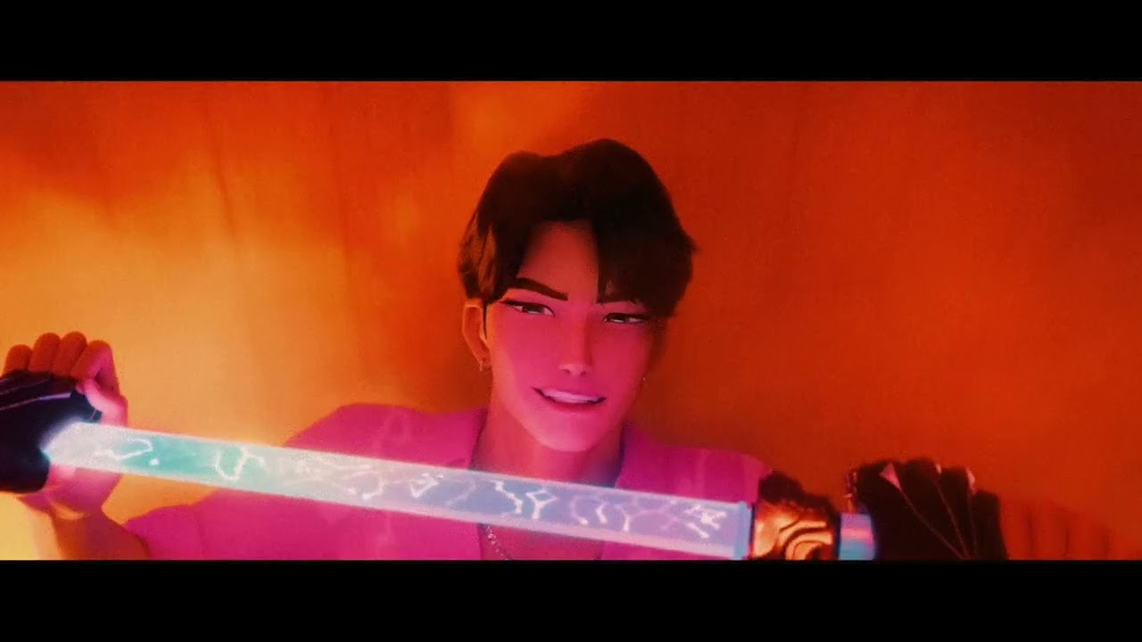 KPop Demon Hunters - Bathhouse Fight (35mm fanmade recreation)