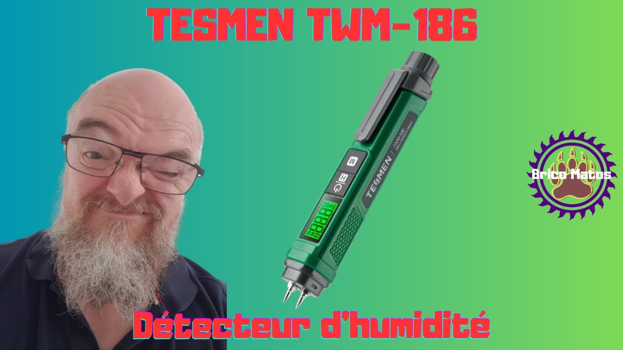 TESMEN TWM-186 testeur d'humidité