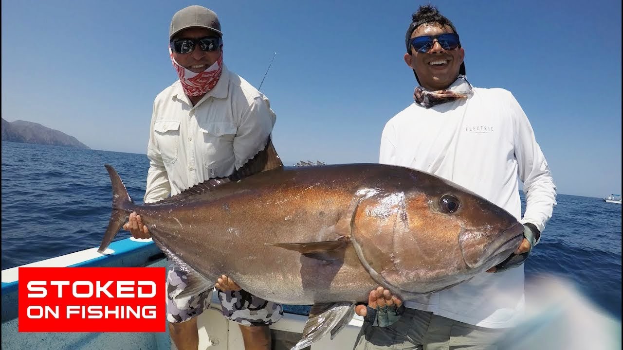 BIGGEST AMBERJACK I HAVE EVER SEEN!!! | Stoked On La Ventana | part 2