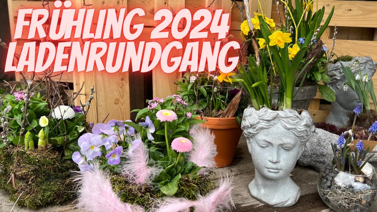 Ladenrundgang Frühling 2024 - Blumenladen Inspirationen vom  Blumenmann aus Grosshöchstetten