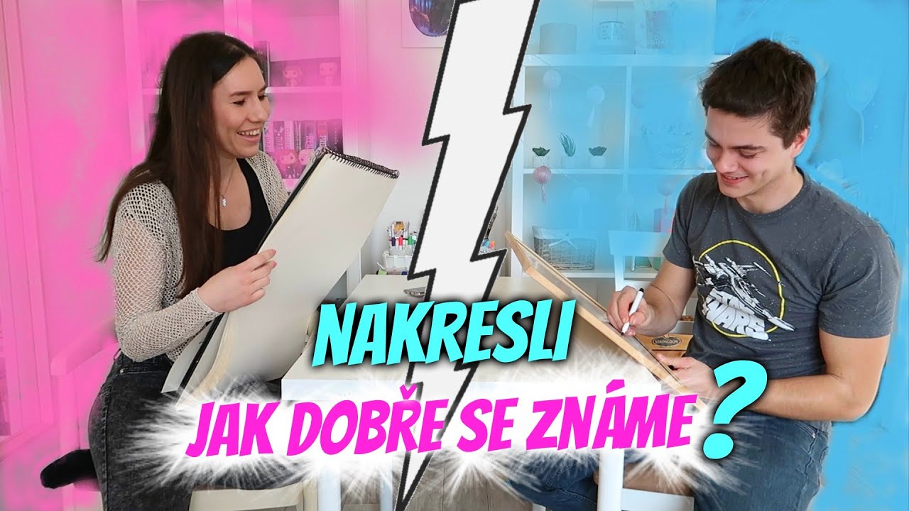 Nakresli kolik jsi měla kluků a ty holek? | Jak se známe s přítelem? DOMI Novak