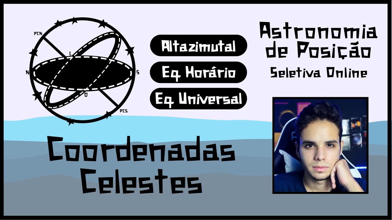 Sistemas de Coordenadas Celestes - Astronomia de Posição 05 | Seletivas Online