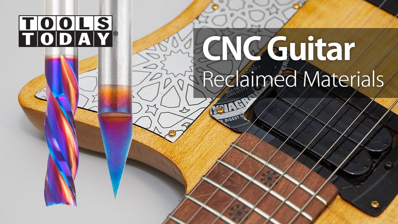 CNC Upcycling Project: Making a Guitar from Reclaimed Materials