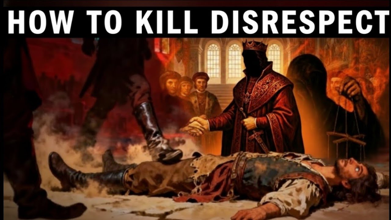 How to kill disrespect and control the room || Machiaveli's Darkest secret 