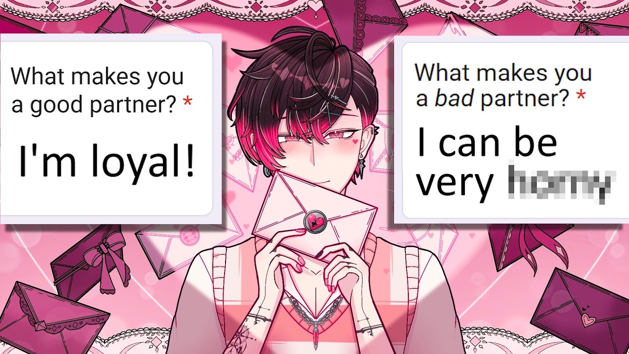 READING YOUR BOYFRIEND/GIRLFRIEND APPLICATIONS 【NIJISANJI EN | Ver Vermillion】