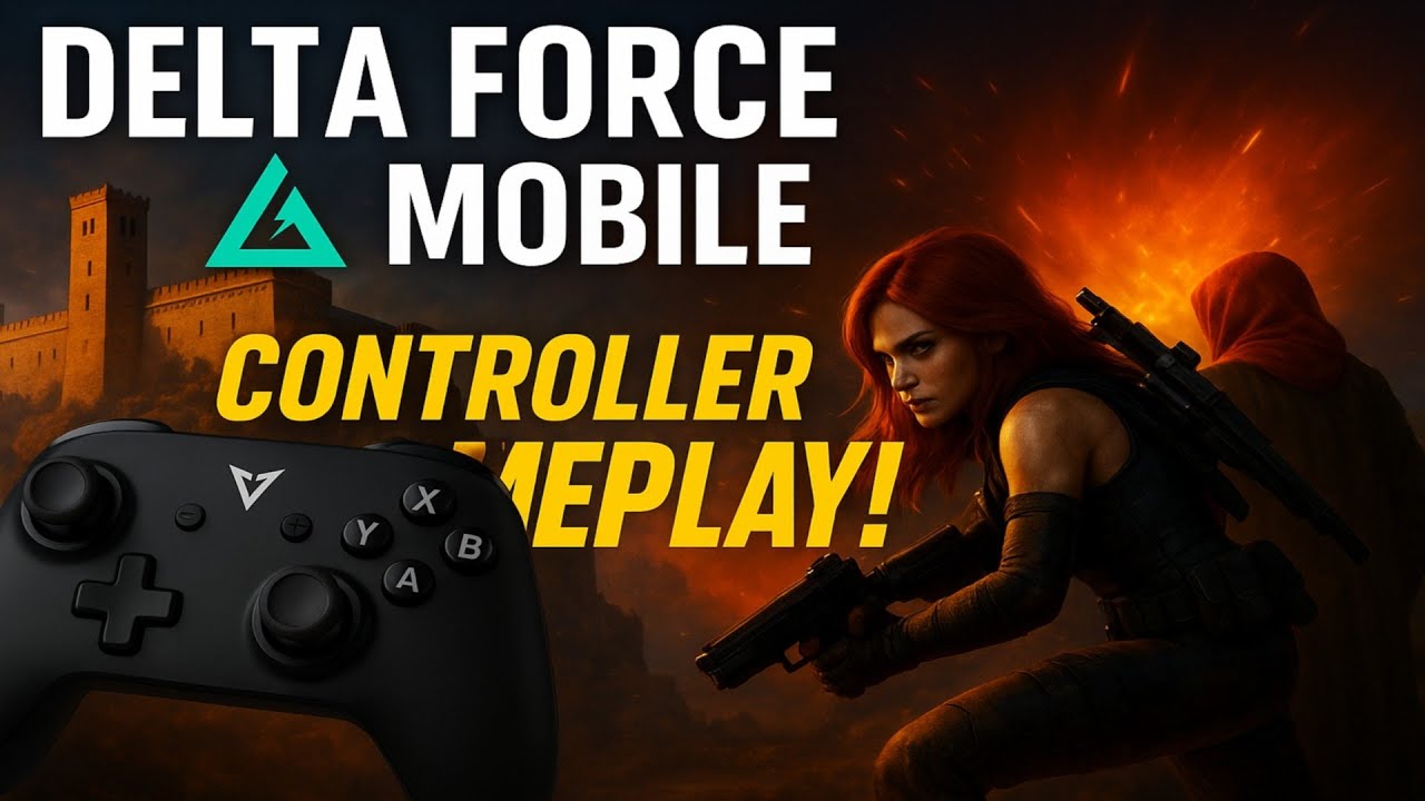 Delta Force Mobile Pro Controller Gameplay 