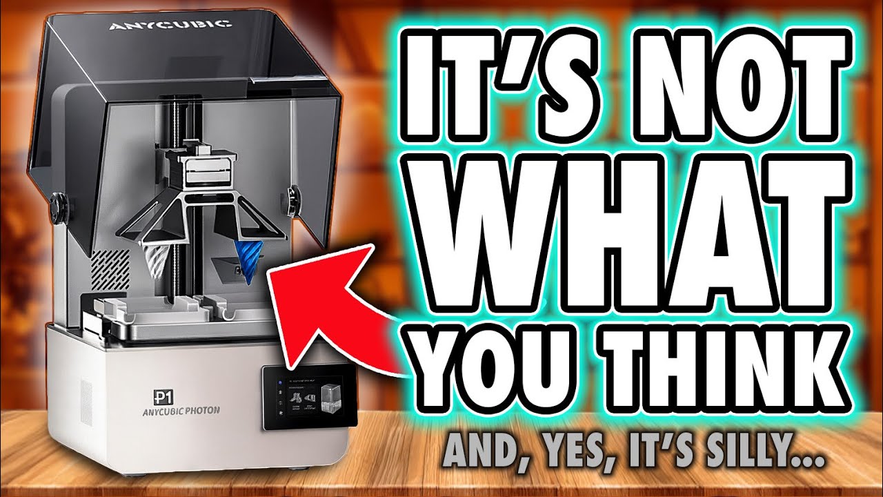 И ЭТО НЕ ТО, ЧТО ОНИ ГОВОРЯТ — Обзор Anycubic Photon P1