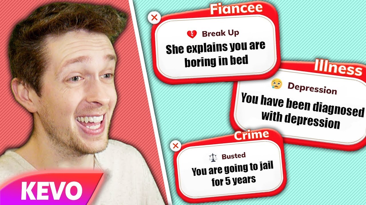 Bitlife but it is the worst life ever