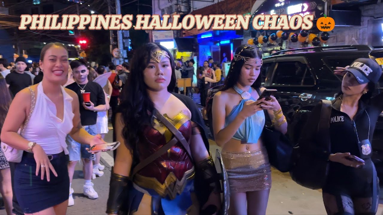 🎃 Halloween In Poblacion Makati | Manila Craziest Night Of The Year 😱