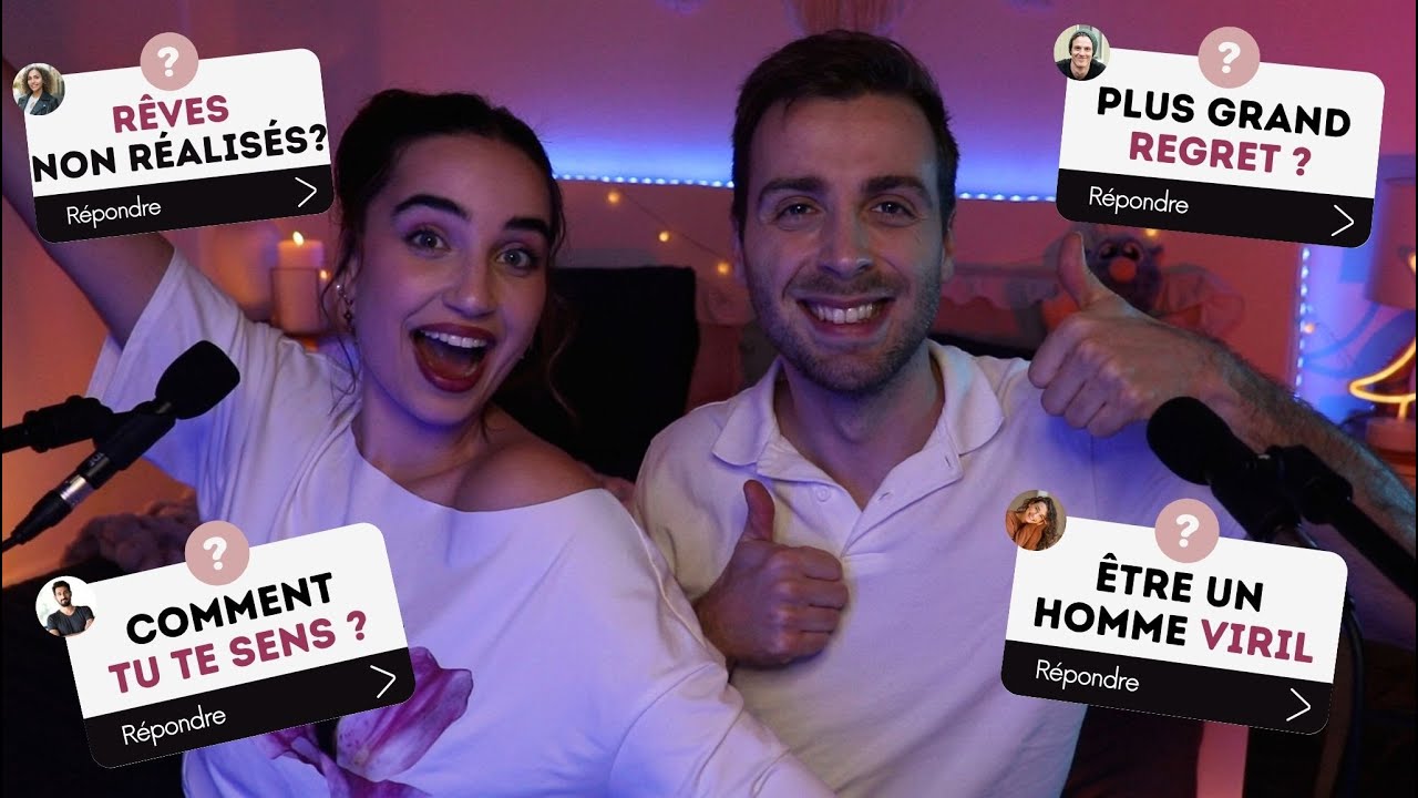 ASMR : ON RÉPONDS À VOS QUESTIONS ✨