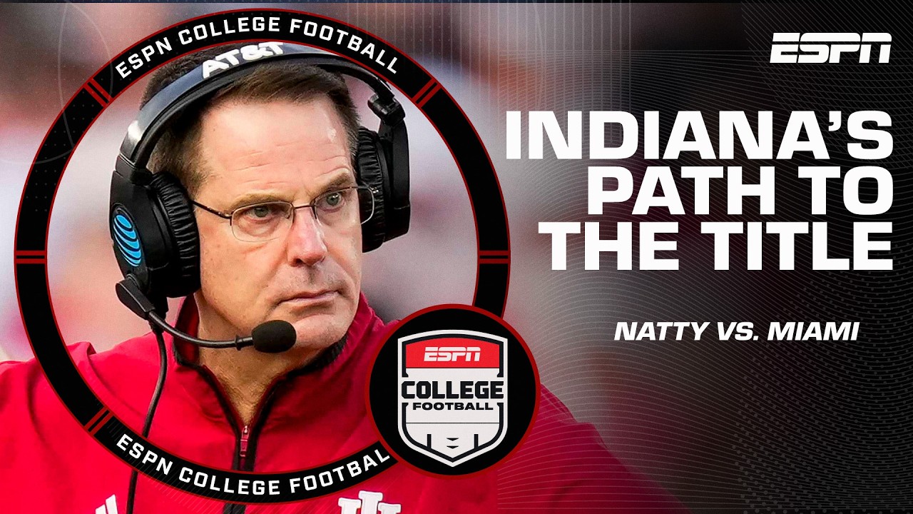 The Indiana Hoosiers' path to the College Football Playoff National Championship 😤